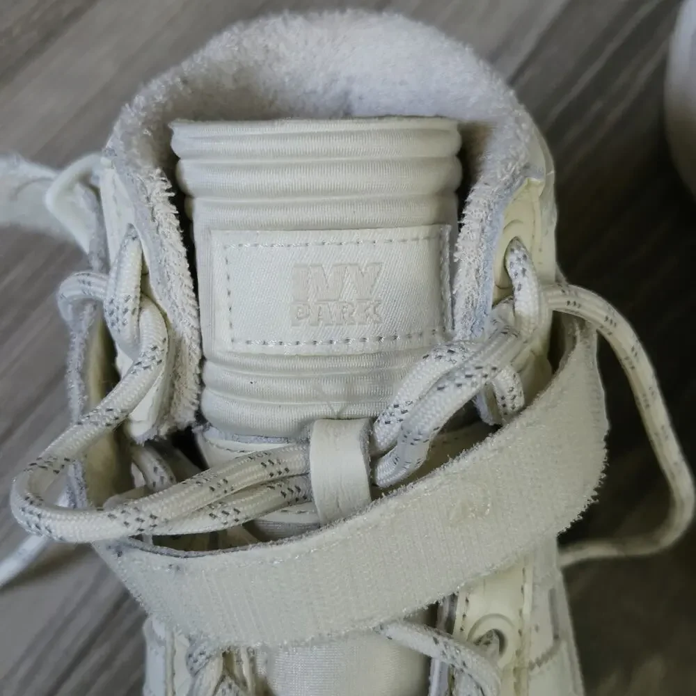 Adidas Ivy Park x Forum Mid Icy Park Men's US 5.5 Shoes Cream White GW2857